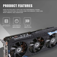 GALAXY nowy RTX2060 S Pro 8G karta graficzna RTX 2060 GDDR6 192 Bit 12NM karty wideo GPU pulpit CPU płyta główna placa de wideo 3